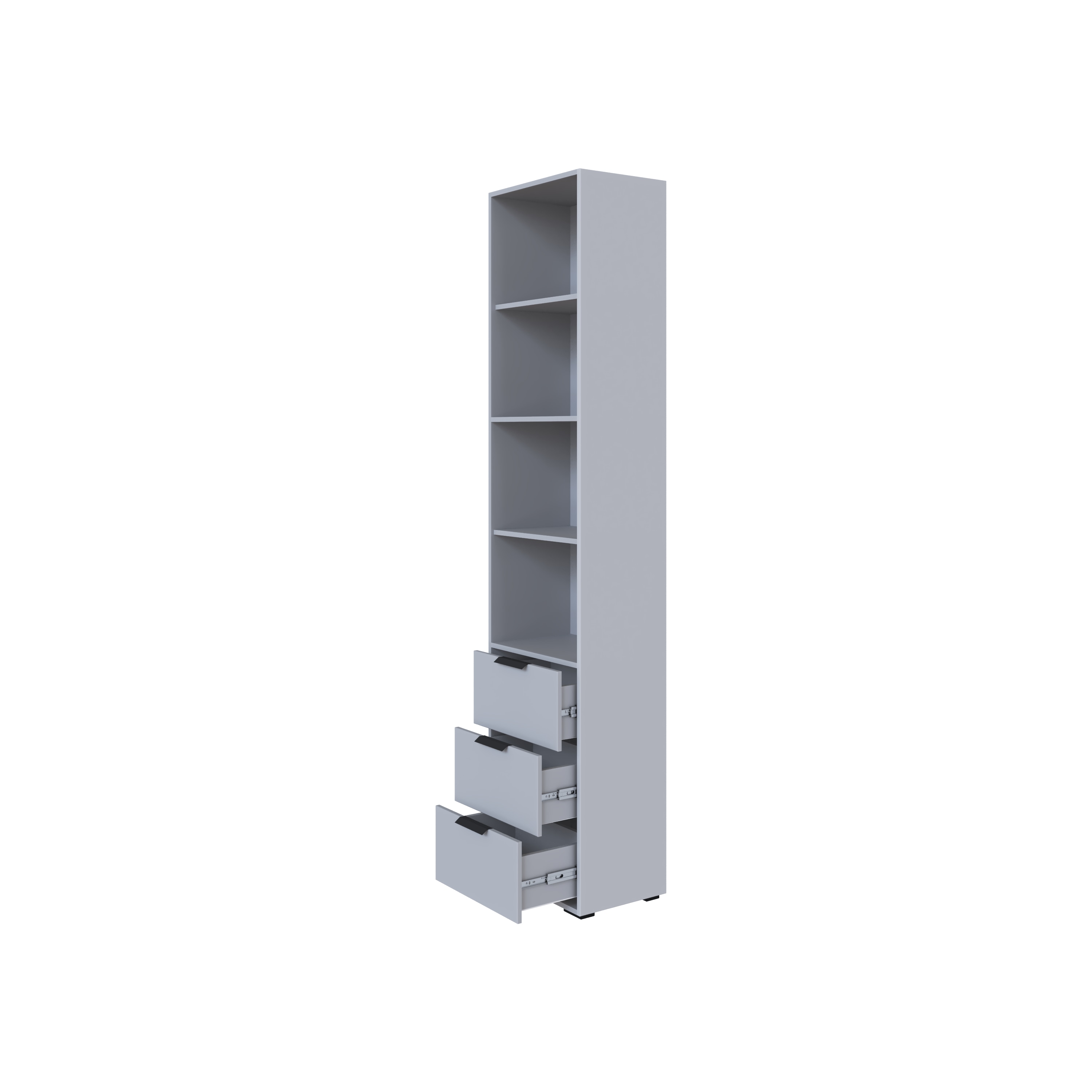 Мади Шкаф торцевой 35ШТ с 3 ящиками